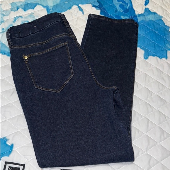Dark Blue Women's Jeans - Picture 8 of 9